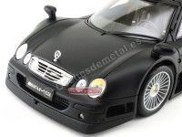 Cochesdemetal.es 1998 Mercedes-Benz CLK-GTR AMG Street Version Satin Black 1:18 Maisto 31849