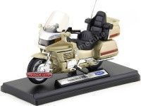 Cochesdemetal.es 2010 Honda Gold Wing GL1500 Dorada 1:18 Welly 12148