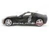 Cochesdemetal.es 2014 Chevrolet Corvette C7 Stingray Police Car Negro Mate 1:18 Maisto Premiere 36212