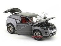 Cochesdemetal.es 2012 Land Rover Range Rover Evoque Gris-Negro 1:18 GT Autos 11003