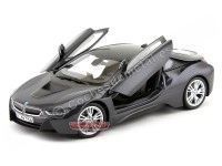 Cochesdemetal.es 2014 BMW i8 eDrive Sophisto Grau 1:18 Paragon Models 97082