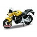 Cochesdemetal.es 2007 Honda Hornet Amarilla-Negro 1:18 Welly 12830