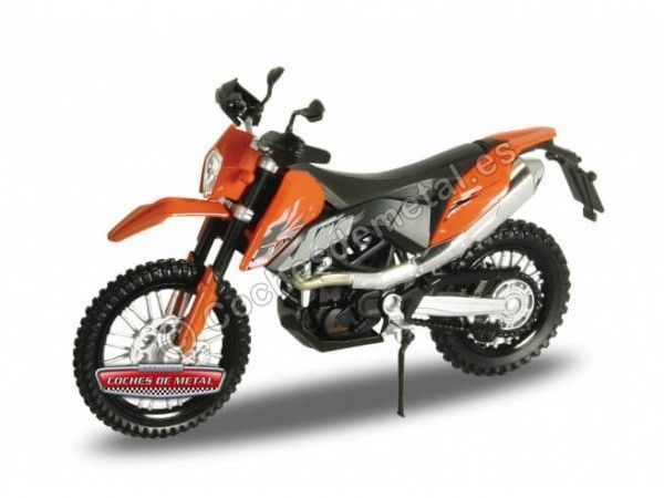 Cochesdemetal.es 2015 KTM 690 Enduro Naranja-Negro 1:18 Welly 12816