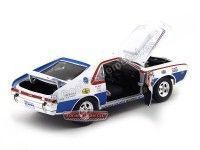 Cochesdemetal.es 1969 AMC AMX Hurst S-S Pit Crew Kim Nagel Frost White 1:18 Auto World AW215