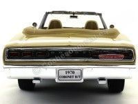 Cochesdemetal.es 1970 Dodge Coronet R-T Convertible Golden Brown 1:18 Lucky Diecast 92548