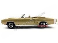 Cochesdemetal.es 1970 Dodge Coronet R-T Convertible Golden Brown 1:18 Lucky Diecast 92548