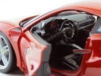 Cochesdemetal.es 2015 Ferrari 488 GTB Cereza Red 1:18 Bburago 16008
