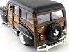 Cochesdemetal.es 1948 Ford Super Deluxe Woody Estate Wagon Black 1:18 Lucky Diecast 20028