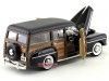 Cochesdemetal.es 1948 Ford Super Deluxe Woody Estate Wagon Black 1:18 Lucky Diecast 20028