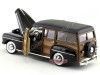 Cochesdemetal.es 1948 Ford Super Deluxe Woody Estate Wagon Black 1:18 Lucky Diecast 20028