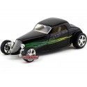 Cochesdemetal.es 1933 Ford Coupé Shyne Rodz Negro 1:18 Lucky Diecast 92839