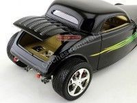 Cochesdemetal.es 1933 Ford Coupé Shyne Rodz Negro 1:18 Lucky Diecast 92839