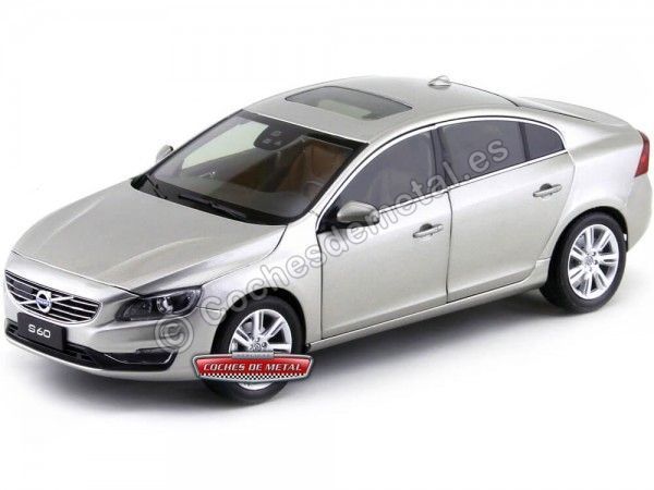 Cochesdemetal.es 2015 Volvo S60 T5 Seashell Metallic 1:18 Motor City 88150