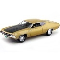 Cochesdemetal.es 1970 Ford Torino Cobra 429-4V Bright Gold 1:18 Auto World AMM1039