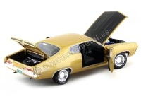 Cochesdemetal.es 1970 Ford Torino Cobra 429-4V Bright Gold 1:18 Auto World AMM1039