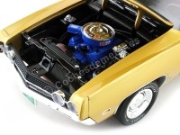 Cochesdemetal.es 1970 Ford Torino Cobra 429-4V Bright Gold 1:18 Auto World AMM1039