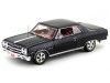 Cochesdemetal.es 1965 Chevrolet Chevelle Z-16 Malibu SS396 Negro 1:18 Auto World AMM1061