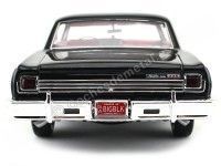 Cochesdemetal.es 1965 Chevrolet Chevelle Z-16 Malibu SS396 Negro 1:18 Auto World AMM1061