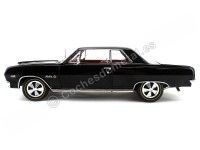 Cochesdemetal.es 1965 Chevrolet Chevelle Z-16 Malibu SS396 Negro 1:18 Auto World AMM1061