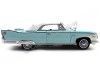 Cochesdemetal.es 1960 Plymouth Fury Closed Convertible White-Aqua 1:18 Sun Star 5411