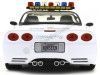 Cochesdemetal.es 2005 Chevrolet Corvette C6 State Trooper Blanco 1:18 Maisto 31383