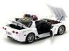 Cochesdemetal.es 2005 Chevrolet Corvette C6 State Trooper Blanco 1:18 Maisto 31383