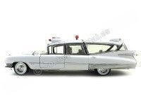 Cochesdemetal.es 1959 Cadillac Ambulancia White 1:18 GreenLight Precision Collection PC18004