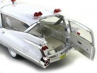 Cochesdemetal.es 1959 Cadillac Ambulancia White 1:18 GreenLight Precision Collection PC18004