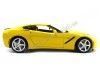 Cochesdemetal.es 2014 Chevrolet Corvette C7 Stingray Amarillo 1:18 Maisto 31182