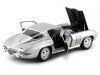 Cochesdemetal.es 1965 Chevrolet Corvette Sting Ray Coupé (C2) Gris 1:18 Maisto 31640