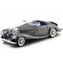 Cochesdemetal.es 1936 Mercedes-Benz 500K TYP Specialroadster Gris 1:18 Maisto 36862