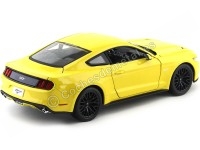 Cochesdemetal.es 2015 Ford Mustang GT 5.0 Amarillo 1:18 Maisto 31197