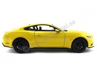 Cochesdemetal.es 2015 Ford Mustang GT 5.0 Amarillo 1:18 Maisto 31197