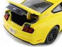 Cochesdemetal.es 2015 Ford Mustang GT 5.0 Amarillo 1:18 Maisto 31197