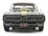 Cochesdemetal.es 1969 Pontiac GTO Royal Bobcat Edition Green-Gold 1:18 Auto World AMM1042