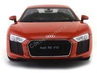 Cochesdemetal.es 2016 Audi R8 V10 FSI Rojo Metalizado 1:18 Welly 18052