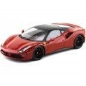 Cochesdemetal.es 2015 Ferrari 488 GTB Rojo/Negro 1:18 Bburago Signature Series 16905