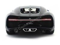 Carsdemetal.es 2016 Bugatti Chiron Blue-Azul 1:18 Bburago 11040
