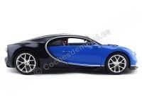 Cochesdemetal.es 2016 Bugatti Chiron Azul-Azul 1:18 Bburago 11040