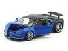 Carsdemetal.es 2016 Bugatti Chiron Blue-Azul 1:18 Bburago 11040