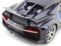 Cochesdemetal.es 2016 Bugatti Chiron Azul-Azul 1:18 Bburago 11040