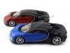 Carsdemetal.es 2016 Bugatti Chiron Blue-Azul 1:18 Bburago 11040