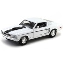 Cochesdemetal.es 1968 Ford Mustang GT Cobra Jet Blanco 1:18 Maisto 31167