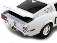 Cochesdemetal.es 1968 Ford Mustang GT Cobra Jet Blanco 1:18 Maisto 31167