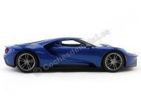 Cochesdemetal.es 2017 Ford GT Azul Metalizado 1:18 Maisto 31384