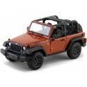 Cochesdemetal.es 2014 Jeep Willys Wrangler 3.6L Open Top Bronce 1:18 Maisto 31610