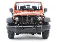 Cochesdemetal.es 2014 Jeep Willys Wrangler 3.6L Open Top Bronce 1:18 Maisto 31610