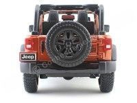 Cochesdemetal.es 2014 Jeep Willys Wrangler 3.6L Open Top Bronce 1:18 Maisto 31610