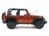 Cochesdemetal.es 2014 Jeep Willys Wrangler 3.6L Open Top Bronce 1:18 Maisto 31610