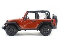 Cochesdemetal.es 2014 Jeep Willys Wrangler 3.6L Open Top Bronce 1:18 Maisto 31610